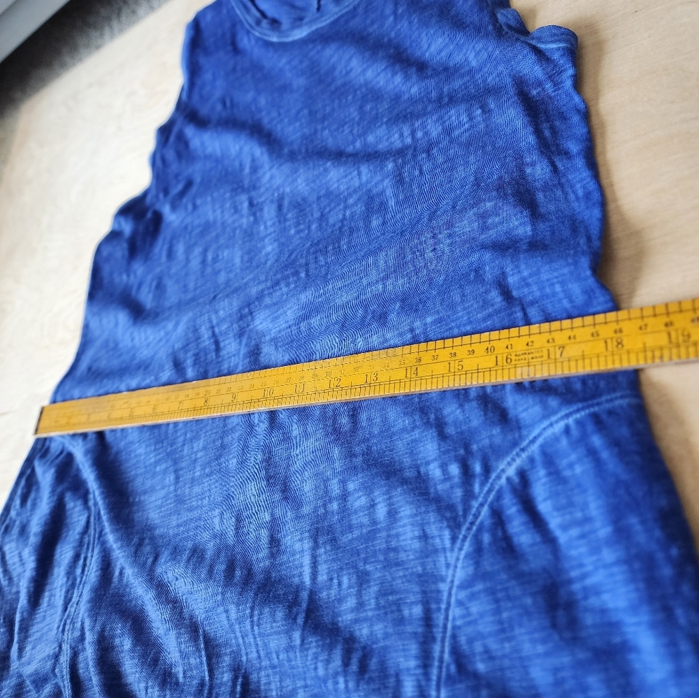 Elliot Lauren Blue Tank Maxi Dress Cotton - Picture 8 of 10